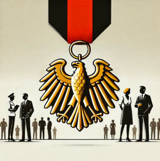 Das Bundesverdienstkreuz. Eine besondere Auszeichung.