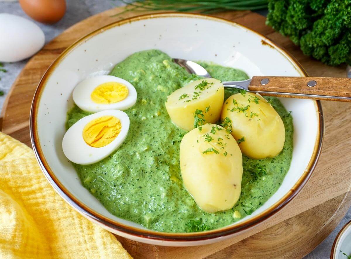 Ein Rezept für Frankfurter Grüne Soße