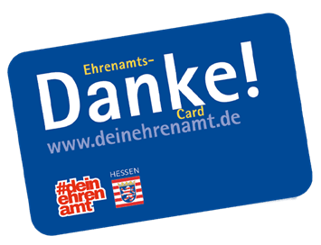 Ehrenamts-Card für ehrenamtliche Helfer