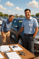 Ich möchte ein gebrauchtes Auto kaufen.