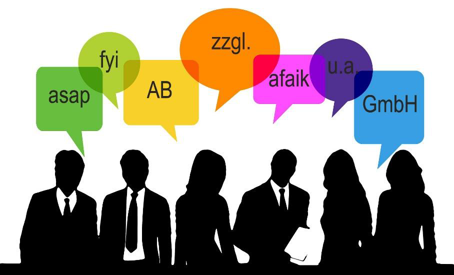 Die deutsche Sprache und ihre Abkürzungen (Teil 1)