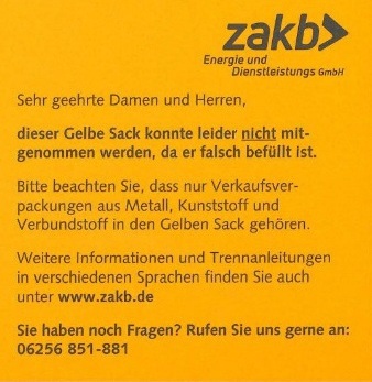 Hilfe – Meine Biotonne wurde nicht geleert