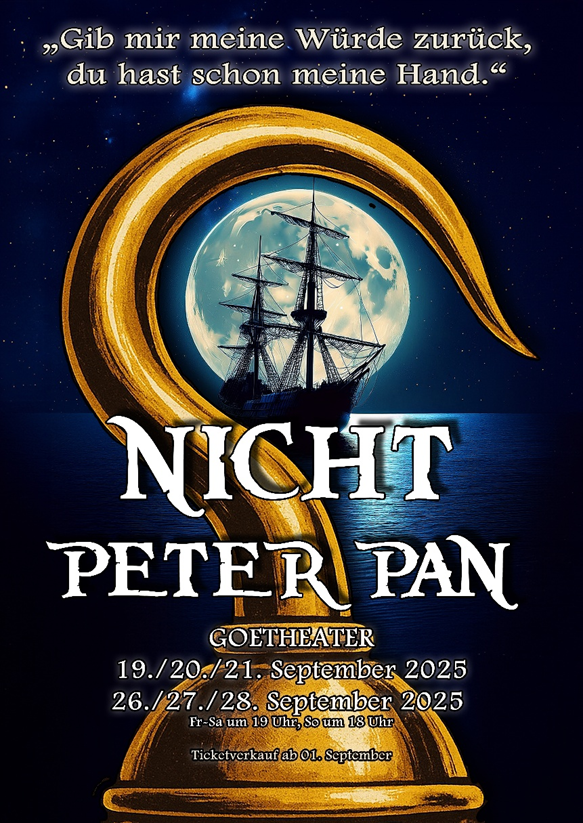 „Nicht Peter Pan“ im Goetheater (Theater am Goethe-Gymnasium)